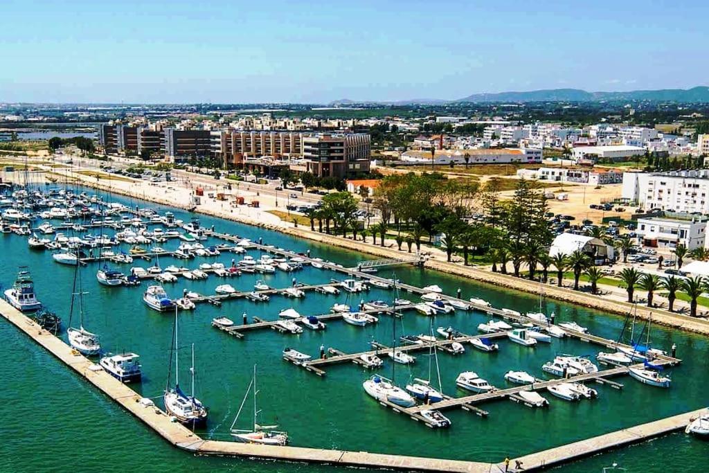 A Gaivota Ria Formosa Waterfront Lux Apart With Pool, Olhao, Algarve Bagian luar foto