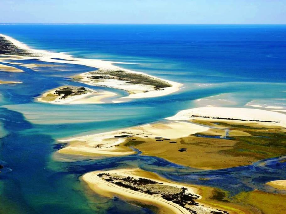 A Gaivota Ria Formosa Waterfront Lux Apart With Pool, Olhao, Algarve Bagian luar foto